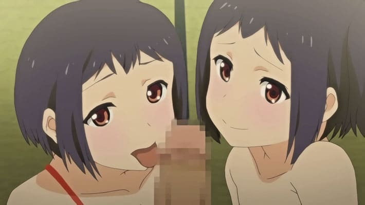 【エロアニメ】トイレの花子さんとメリーさんに八尺様も参戦！都市伝説軍団が愛する先生を絶頂漬け！身体変形に愛のダブルフェラで成仏確定ＳＰ！ - favHentai 